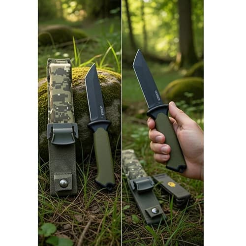 چاقوی تاکتیکال تیغه ثابت غلافدار گربر GERBER مدل 9722a — تصویر ۶