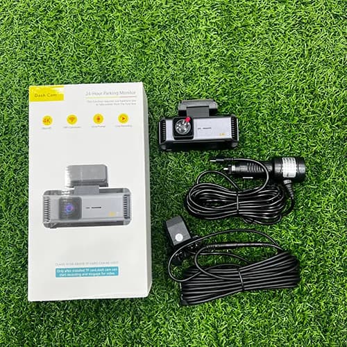 دوربین ثبت وقایع خودرو 2 لنزه 4K وای فای دار wifi مدل Dash Cam L36 DVR — تصویر ۲