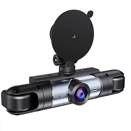 دوربین ثبت وقایع خودرو 4 لنزه بلک باکس مدل 4channels dash cam — تصویر ۸
