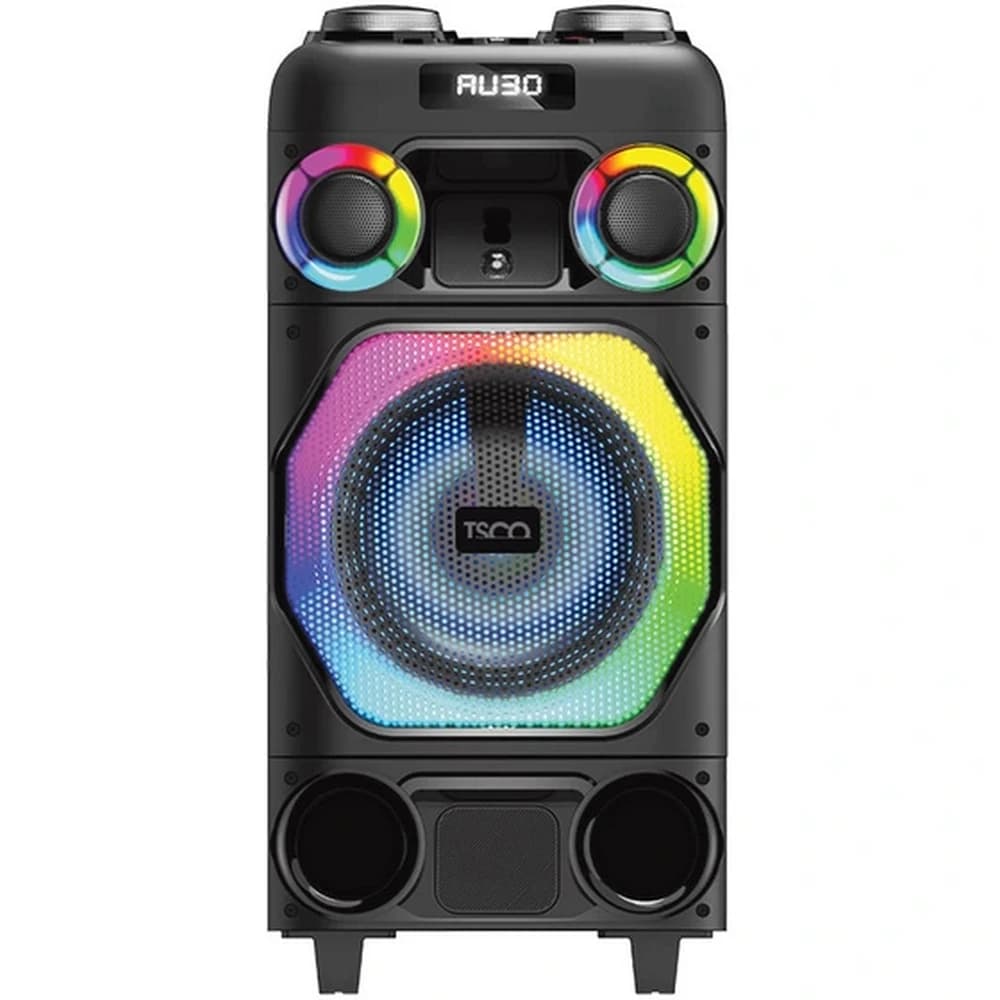 اسپیکر تسکو مدل TS 1912 با بلوتوث 5.3، صدای قدرتمند، نورپردازی RGB — تصویر ۲