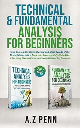 و دانلود نسخه کامل کتاب زبان اصلی Technical & Fundamental Analysis for Beginners 2 in 1 Edition: Take $1k to $10k Using Charting and Stock Trends of the Financial Markets + Grow Your Investm