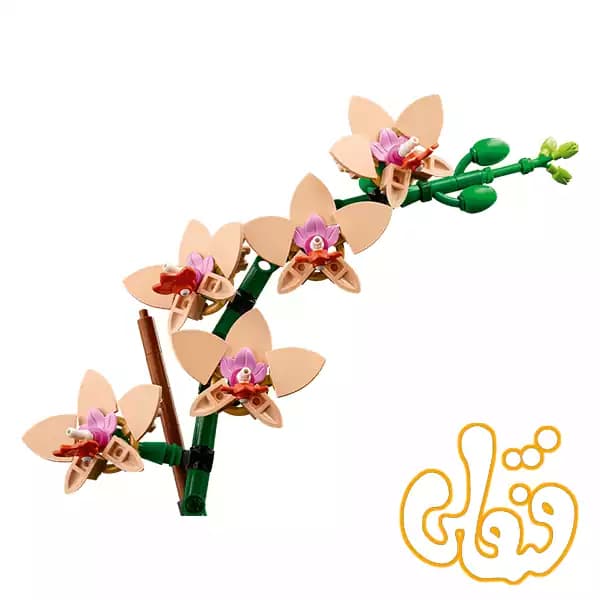 ساختنی لگو گیاه شناسی ارکیده کوچک Mini Orchid 10343 — تصویر ۳