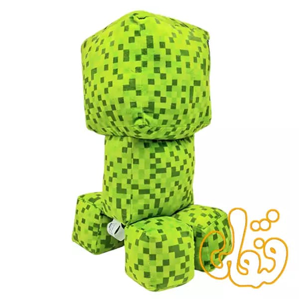 عروسک کریپر طرحدار ماینکرافت یانیک بزرگ 100268 — تصویر ۳