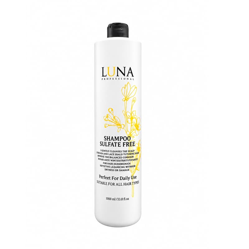 شامپو بدون سولفات لونا Luna Professional حجم 1000 میلیلیتر