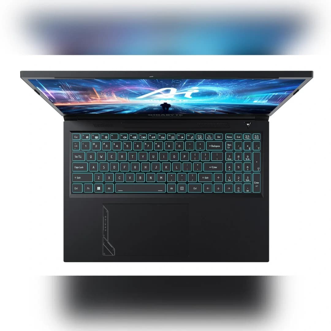 لپ تاپ 16 اینچی گیگابایت مدل Gigabyte G6 KF H3EE854KD i7 13620H 16GB DDR5 1TB SSD 8GB RTX4060 با گارانتی 18 ماهه شرکتی — تصویر ۷