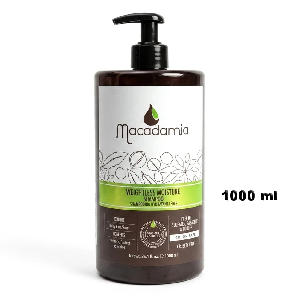 شامپو ماکادامیا مناسب موی رنگ شده Macadamia Weightless