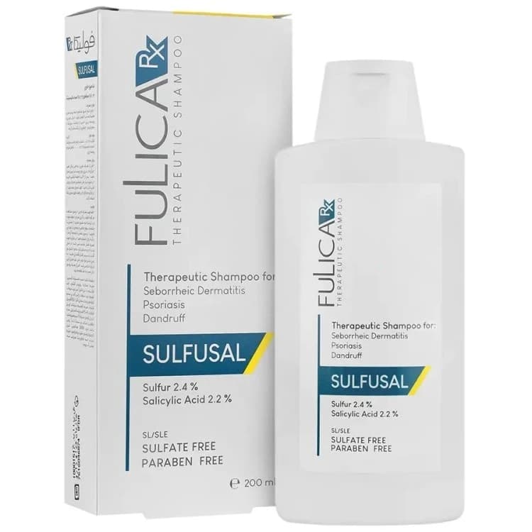 شامپو ضد شوره فولیکا آر ایکس مدل Fulica Rx Sulfusal