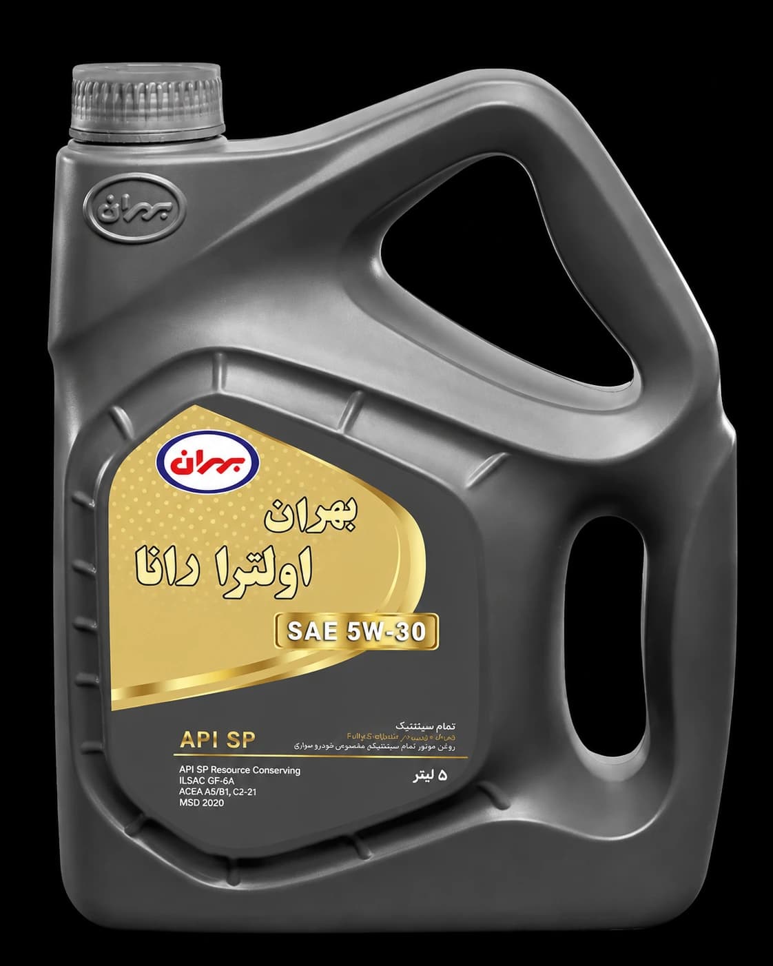 روغن موتور بهران اولترا رانا 5W-30 سطح کیفی SP (5 لیتری)