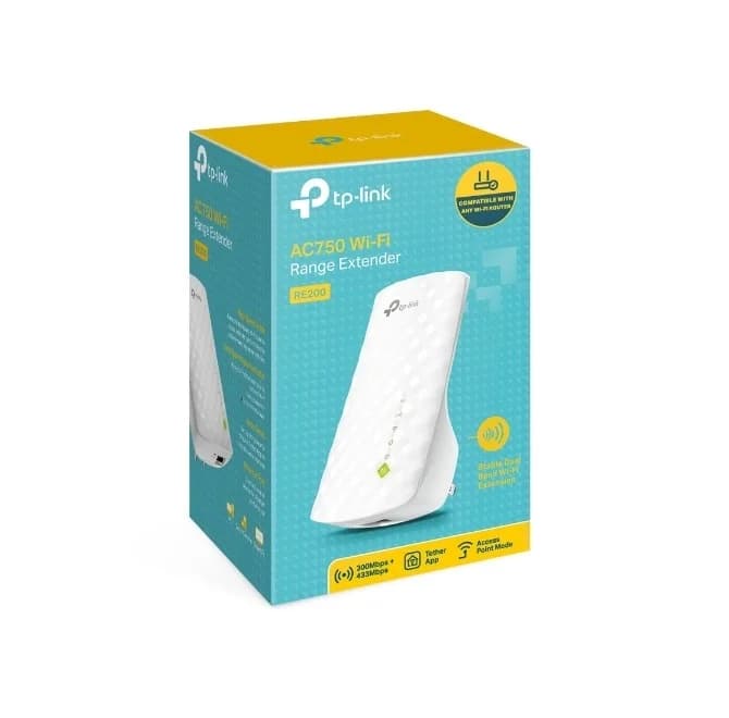 توسعه دهنده شبکه بیسیم و دوباند AC750 تی پی لینک مدل RE200 — تصویر ۴