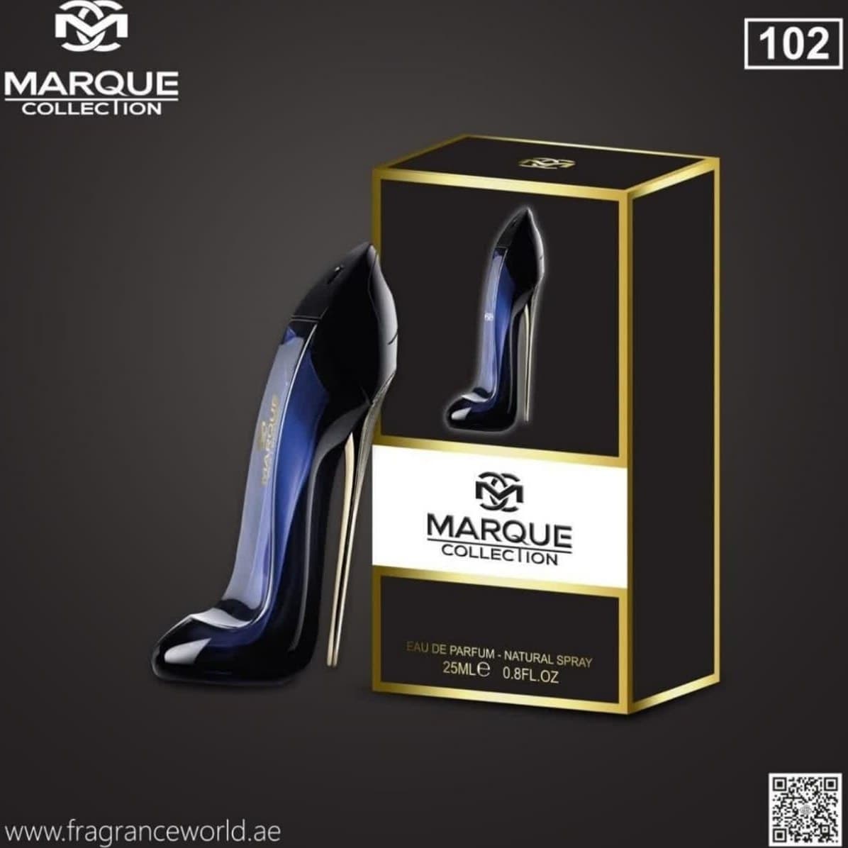 عطر ادکلن گودگرل زنانه مارکویی – حجم 25 میل — تصویر ۲