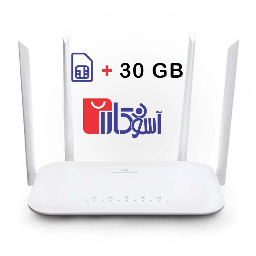 مودم روتر LTE 4G/3G بیسیم نزتک مدل NZT-77DX