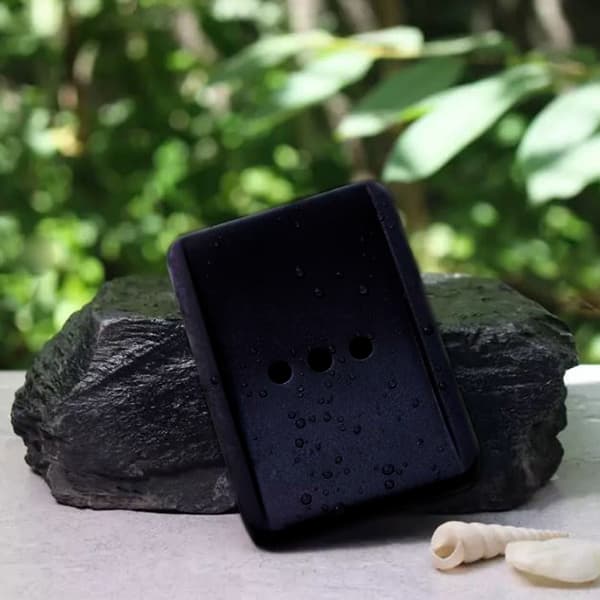جاصابونی سنگی آکسور مدل Serena، ابعاد 11.5×8 سانتیمتر — تصویر ۵