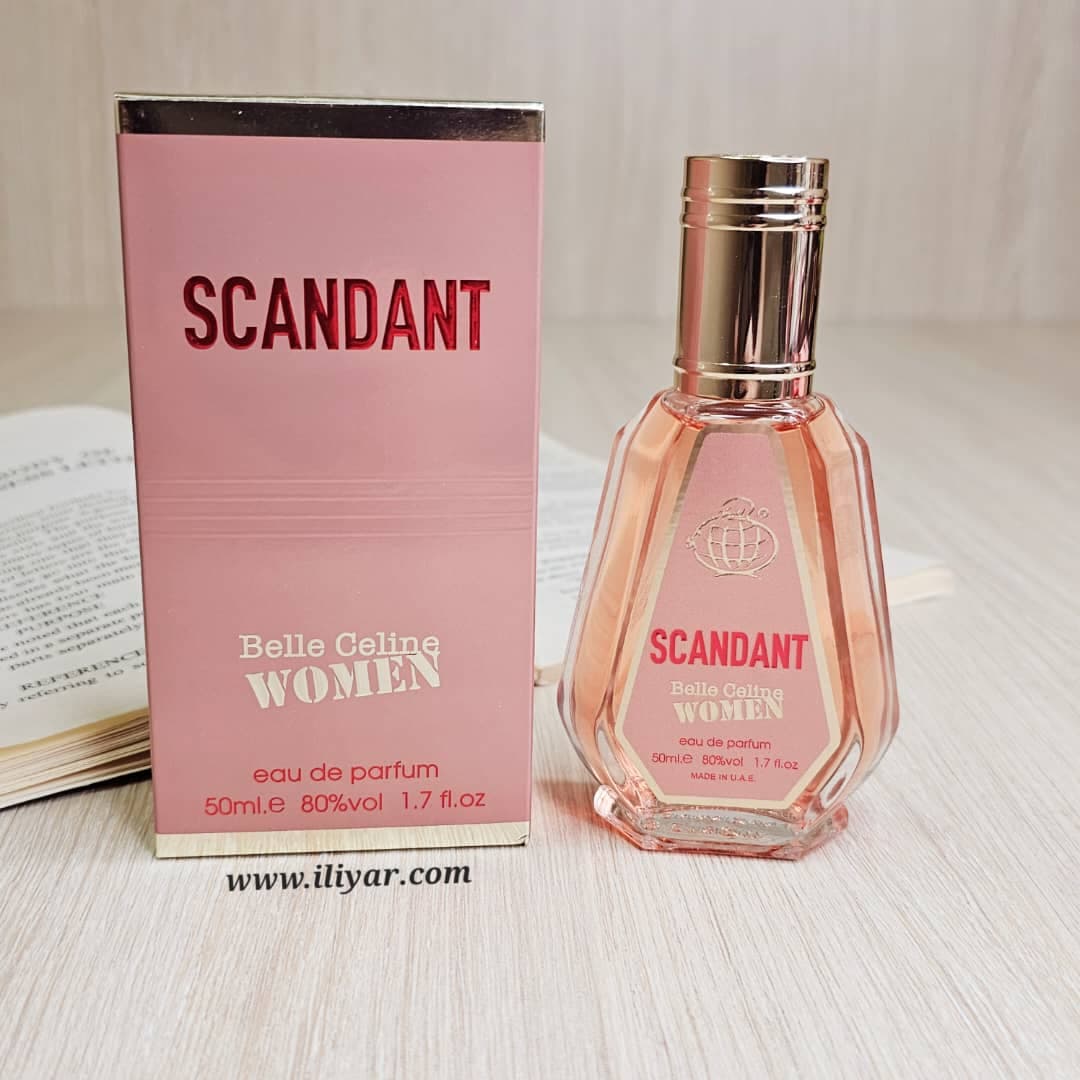 عطر ادکلن اسکندل زنانه SCANDANT فرگرانس ورد – حجم 50 میل — تصویر ۲