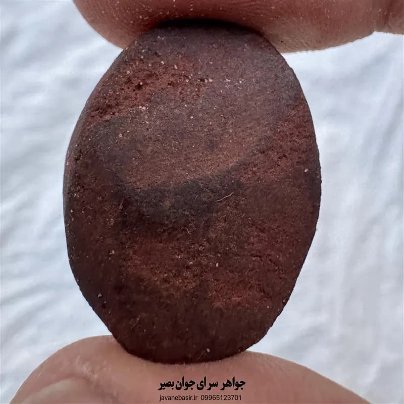 سنگ هبهاب طبیعی نقشدار با خطوط مورب کد 0047 — تصویر ۲