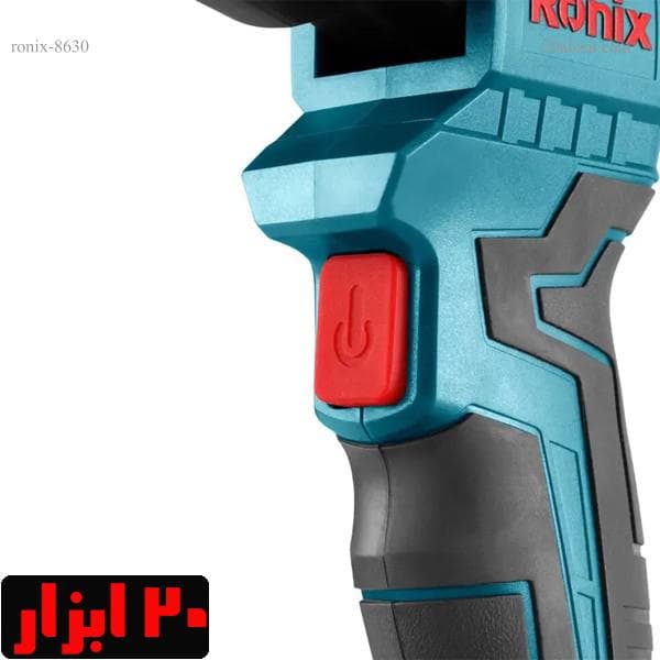 چراغ کار شارژی رونیکس 20 ولت 2 آمپرساعت مدل RH-8630 — تصویر ۴