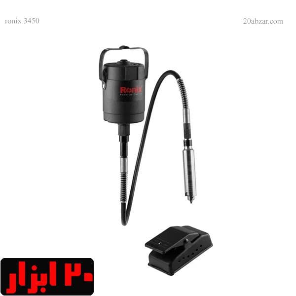 کیت فرز مینیاتوری پدالی 120 وات رونیکس مدل 3450 — تصویر ۲