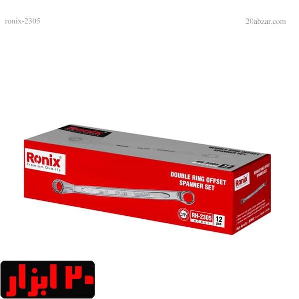 مجموعه 12 عددی آچار دو سر رینگ رونیکس مدل RH-2305 — تصویر ۳