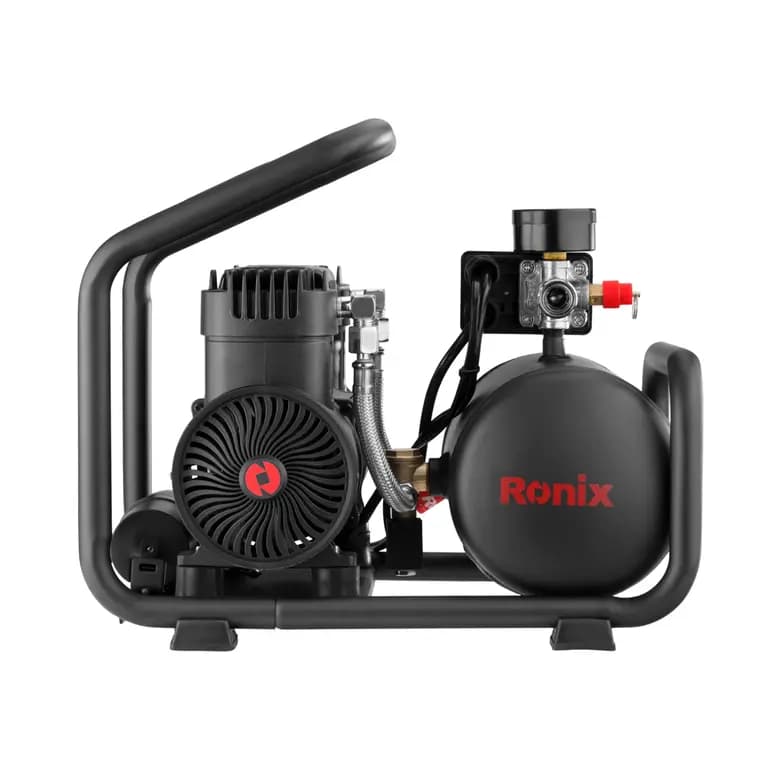 کمپرسور 6 لیتری بیصدا دو سیلندر رونیکس مدل RC-0613 — تصویر ۱۰