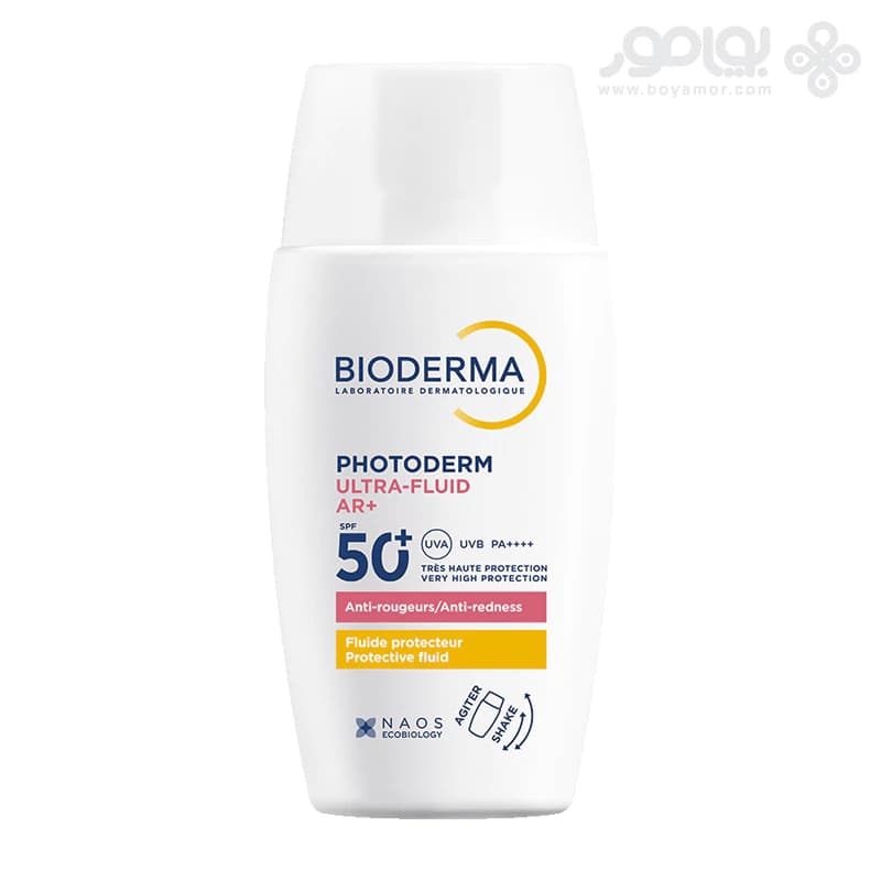 ضد آفتاب ضد قرمزی اولترا فلوئید بایودرما +AR حاوی +SPF50 — تصویر ۳