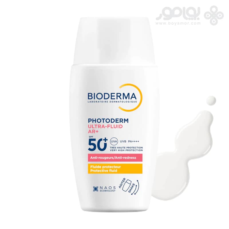 ضد آفتاب ضد قرمزی اولترا فلوئید بایودرما +AR حاوی +SPF50 — تصویر ۴