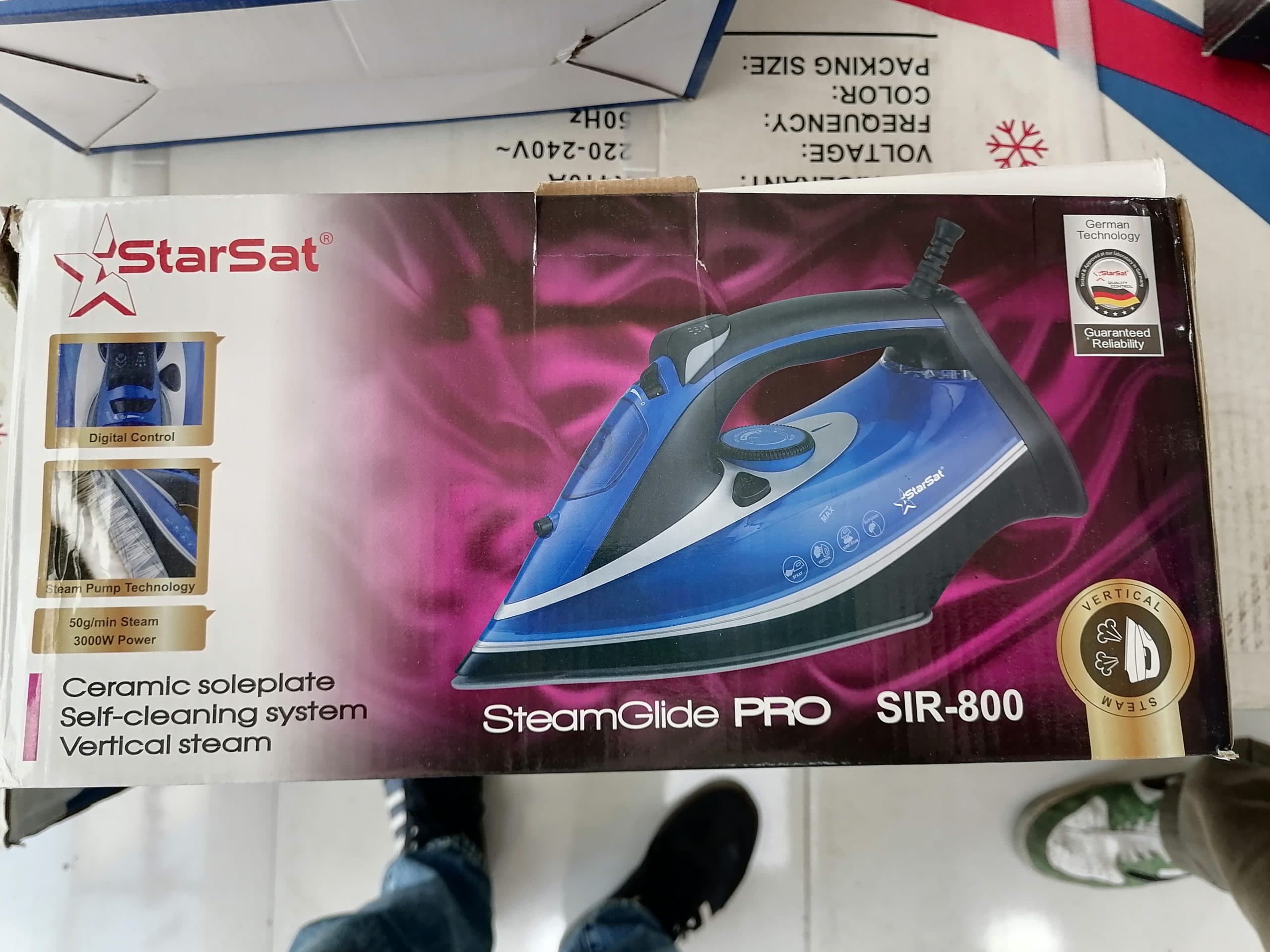 اتو بخار استارست SteamGlide PRO مدل SIR-800 اورجینال (عمده و تک)