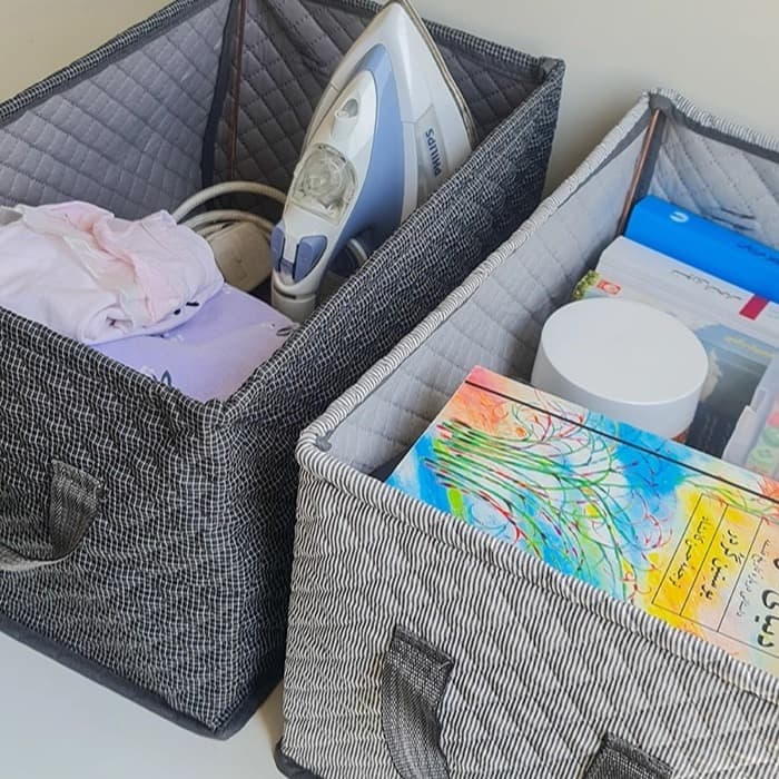 باکس لباس استند دار MY HOME مدل burberry box — تصویر ۷