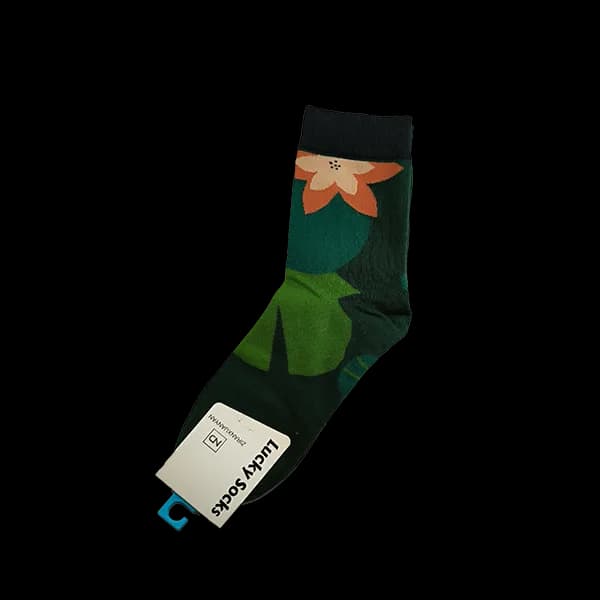 جوراب فانتزی طرح برکه نیم ساق lucky socks