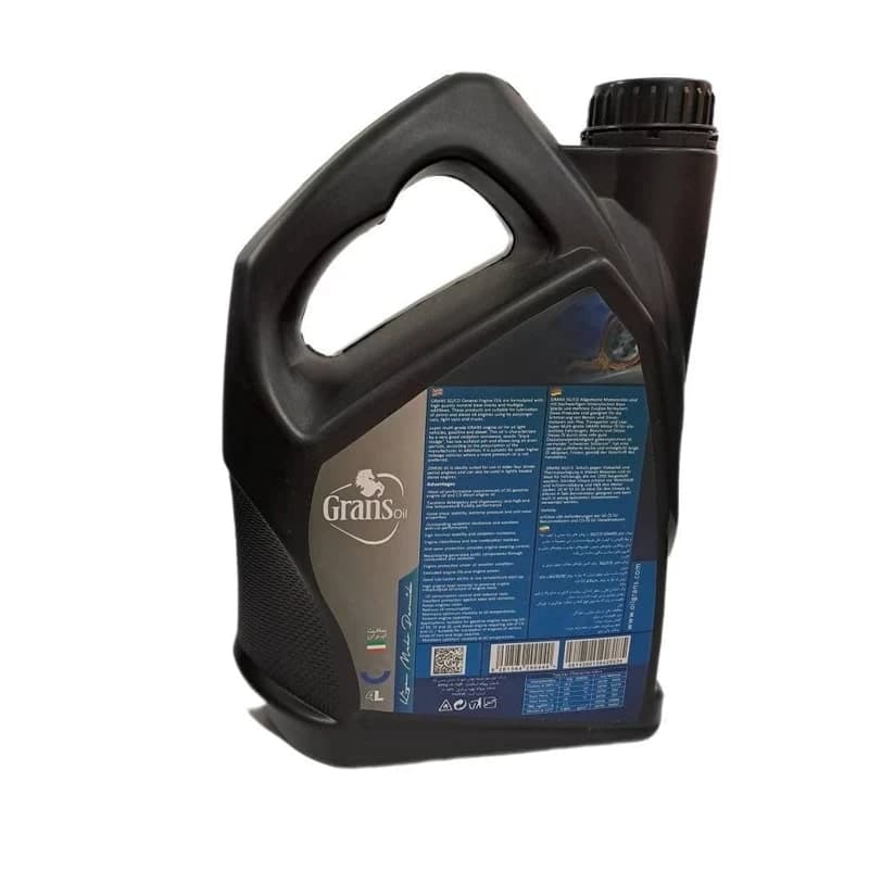 روغن موتور گرنس اویل مدل 20W50 SG/CD حجم 4 لیتر — تصویر ۲