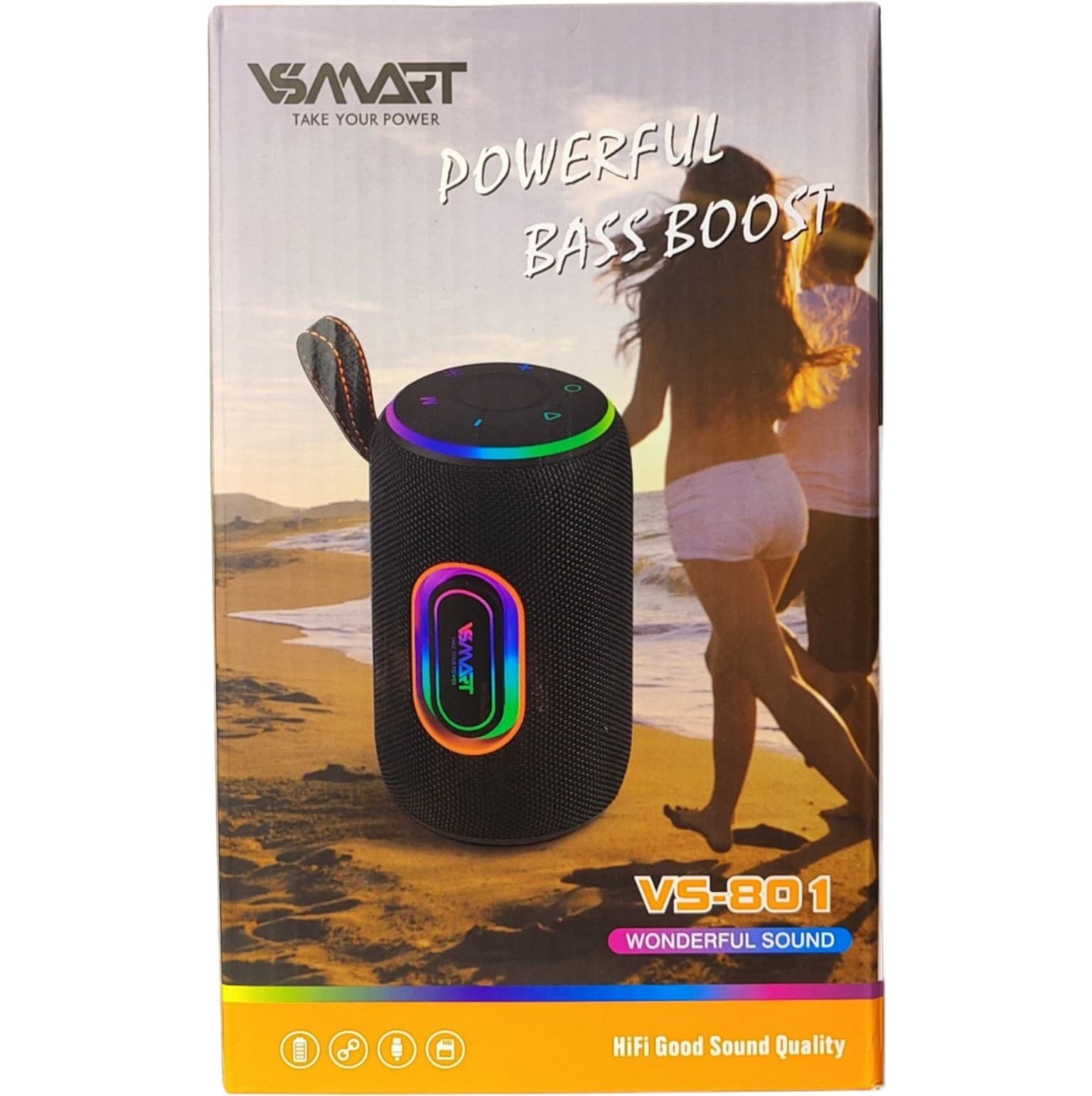 اسپیکر بلوتوثی وی اسمارت مدل VS-801 — تصویر ۲