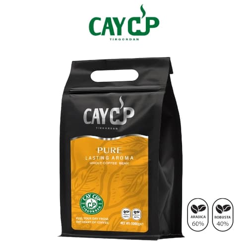 دانه قهوه 60% عربیکا 40% روبوستا پپُر کای کاپ 5 کیلوگرم