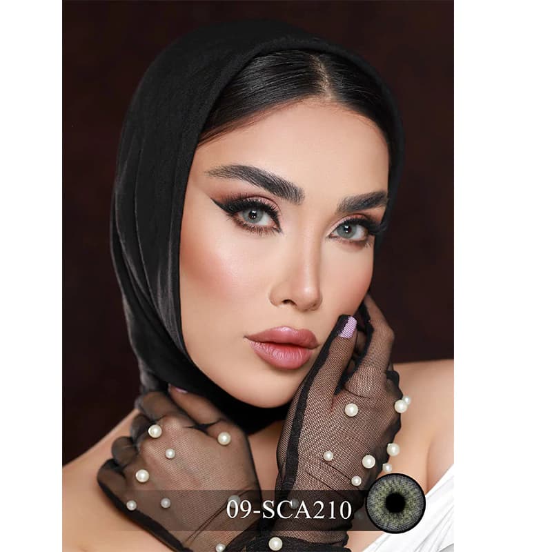 لنز رنگی ماهانه بیوتی شماره 09 کد SCA210 — تصویر ۲