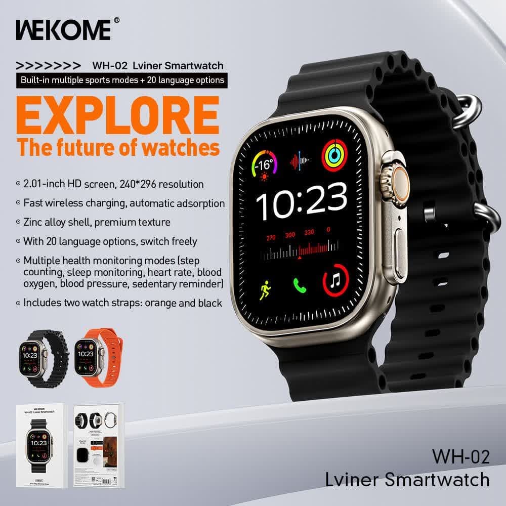 ساعت هوشمند Wekome مدل WH-02 — تصویر ۴
