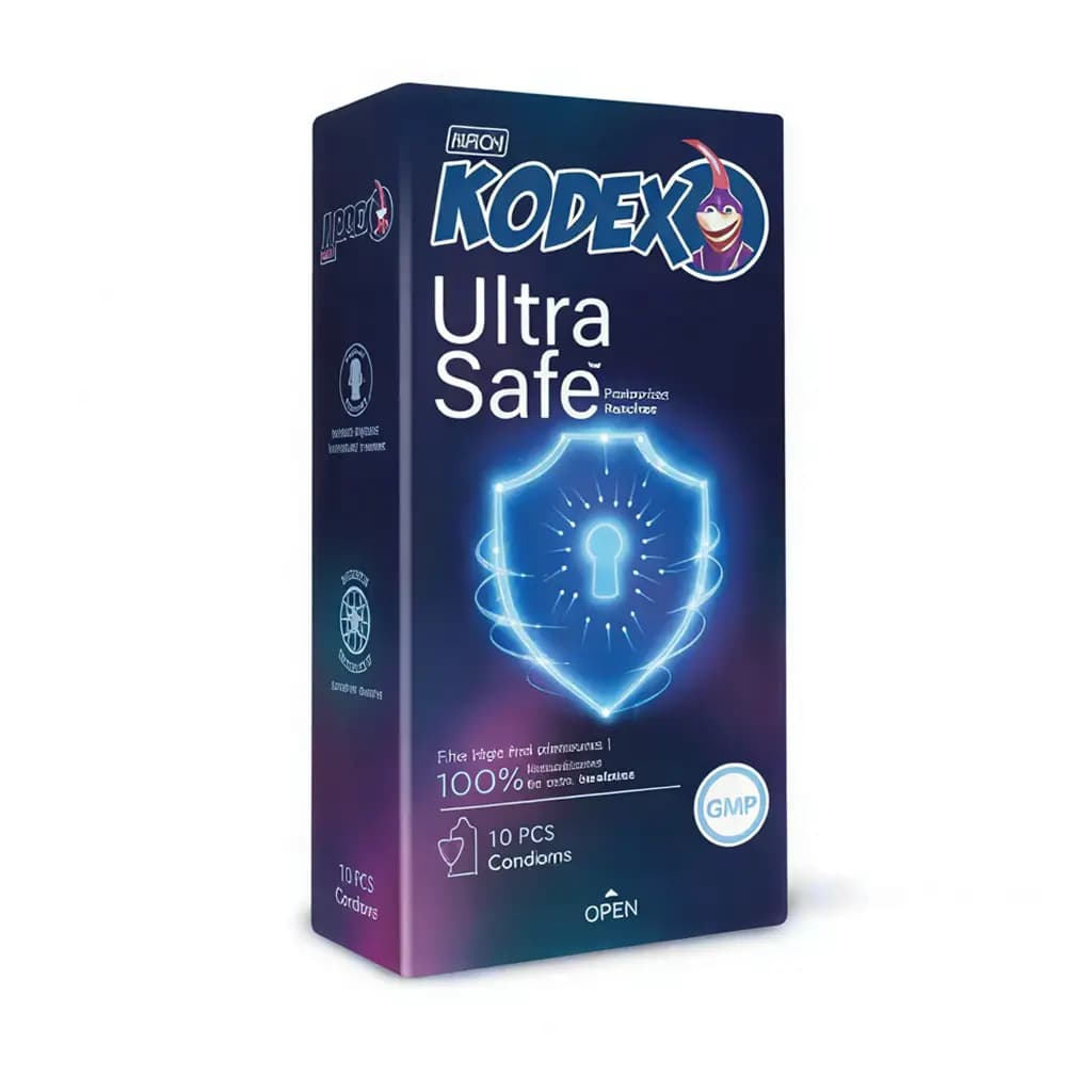 کاندوم فوق العاده ایمن کدکس مدل اولتراسیف 10 عددی