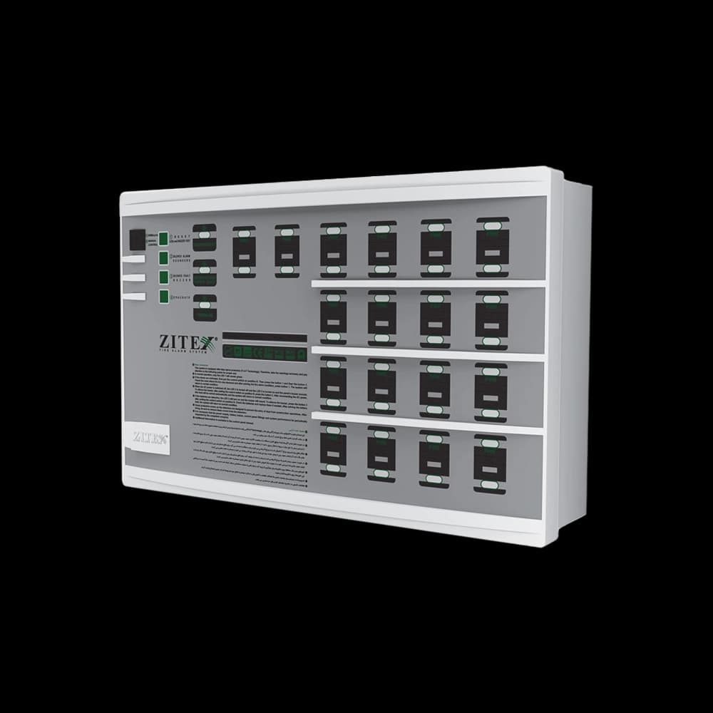 کنترل پنل اعلام حریق 14 زون پرو کد ZX-1800-14 برند زیتکس