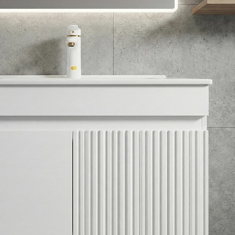 ست کابینت و روشویی دیواری دلفین مدل Flat-6040 | سفید | گارانتی اصالت و سلامت فیزیکی کالا — تصویر ۶