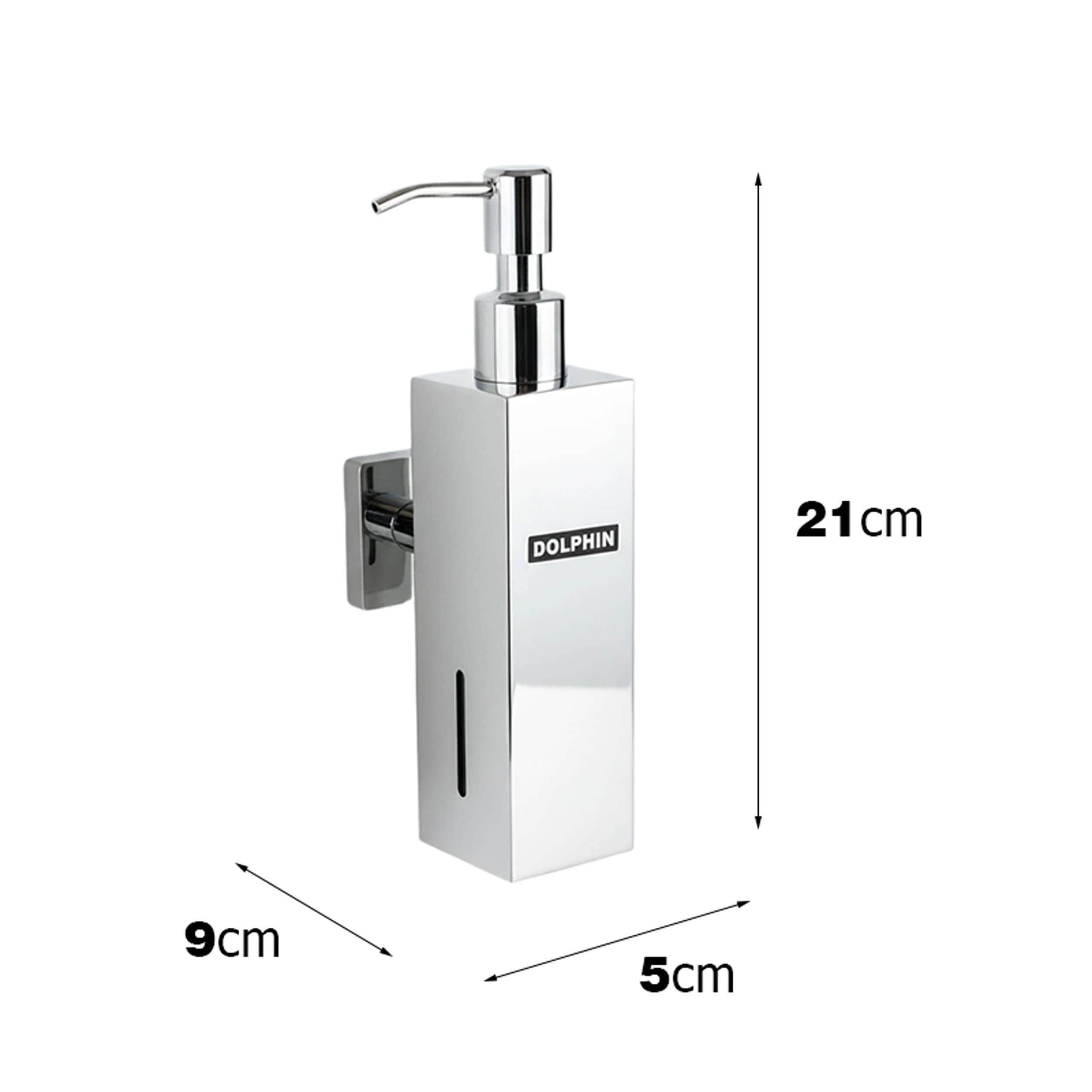 پمپ مایع دستشویی دیواری دلفین کد Mk-sd-02 — تصویر ۶
