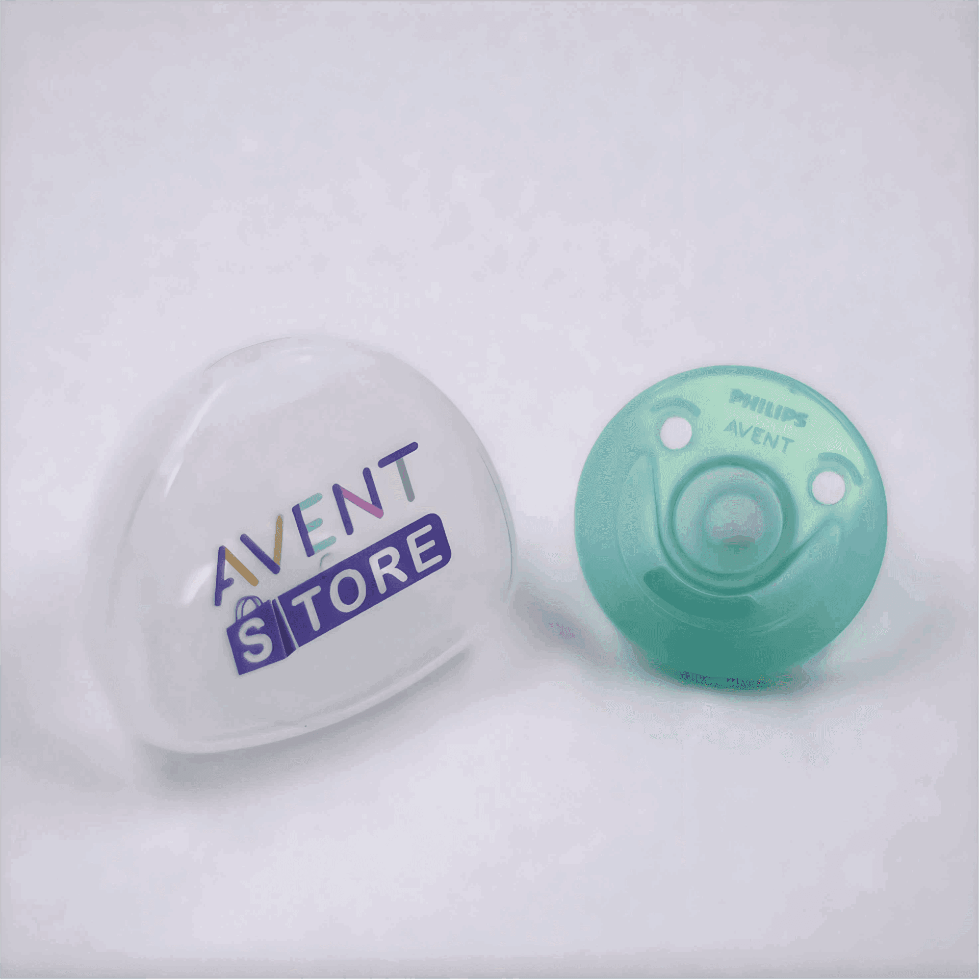 پستانک ارتودنسی انگشتی ۰ تا ۳ ماه فیلیپس اونت Philips Avent به همراه محفظه — تصویر ۳