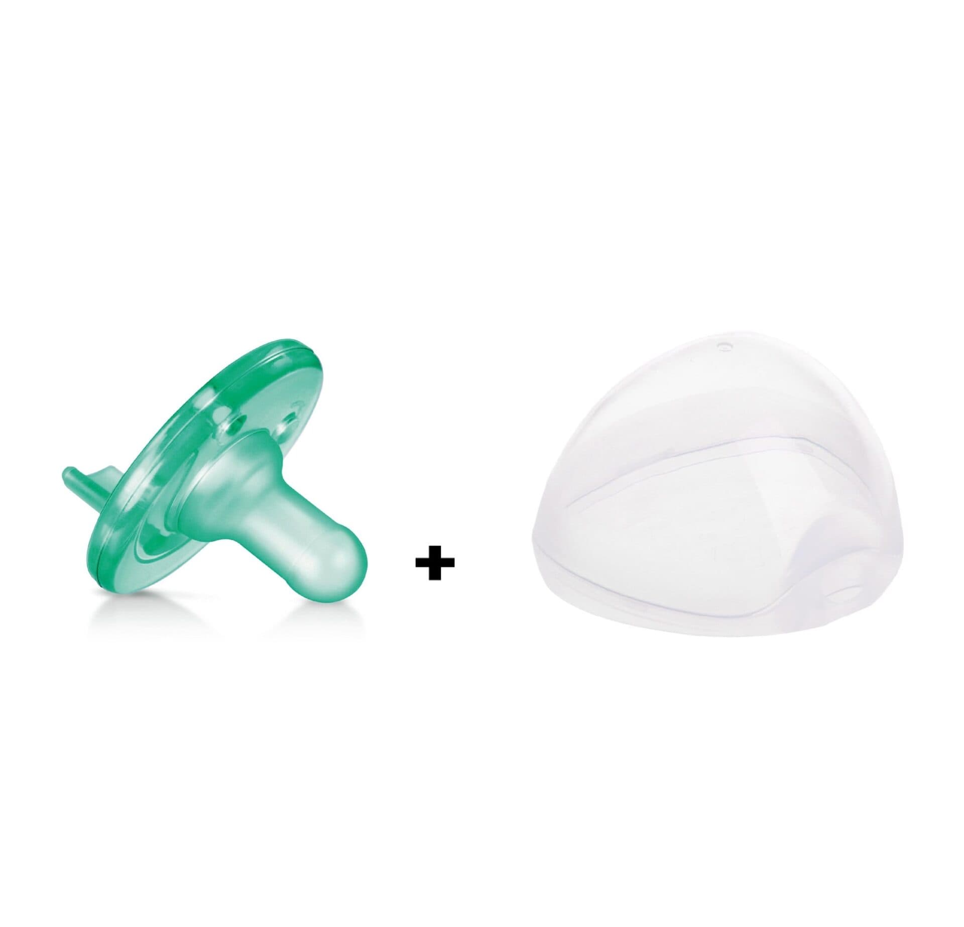 پستانک ارتودنسی انگشتی ۰ تا ۳ ماه فیلیپس اونت Philips Avent به همراه محفظه — تصویر ۶