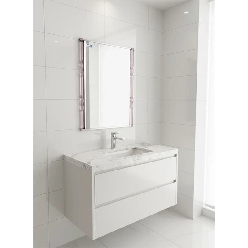 آینه سرویس بهداشتی دلفین مدل 1092 سایز 54×40 سانتی متر — تصویر ۲