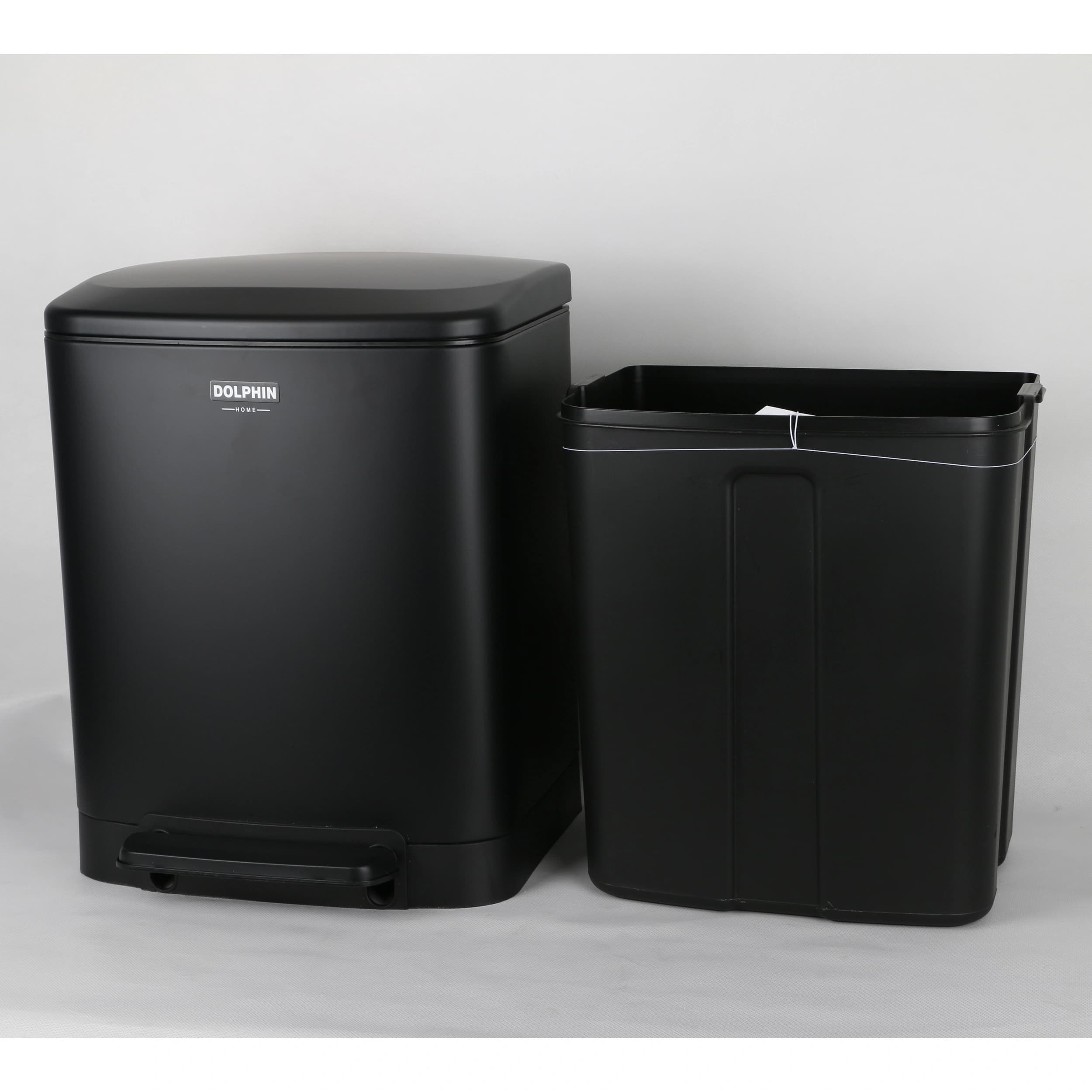 سطل زباله پدالی دلفین مدل 20 لیتر کد Ev-240 — تصویر ۵
