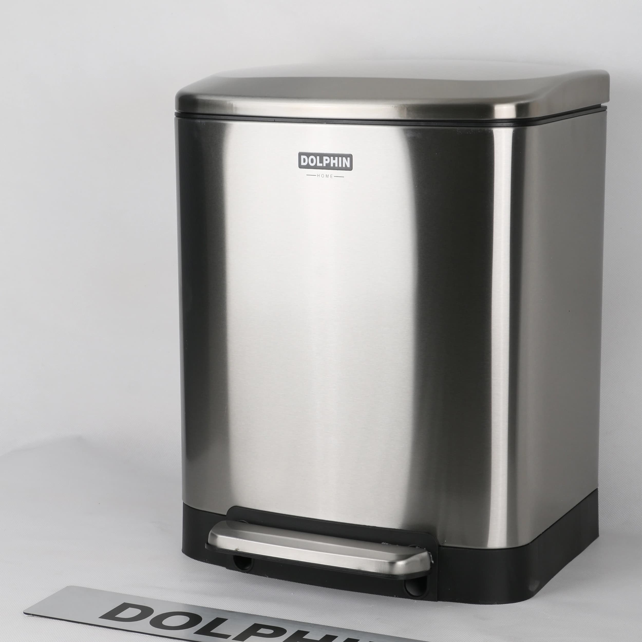 سطل زباله پدالی دلفین مدل 20 لیتر کد Ev-240 — تصویر ۷