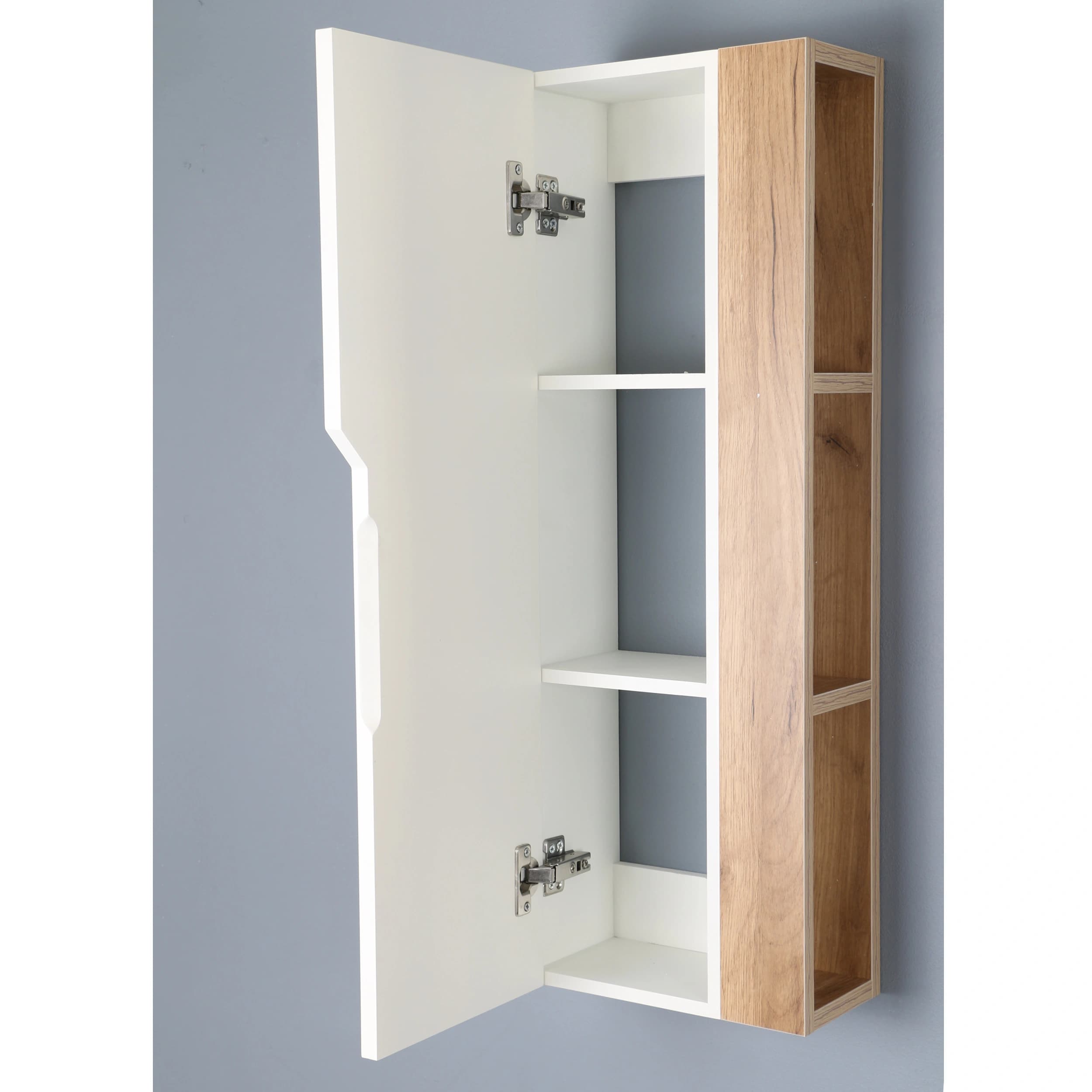 ست کابینت و روشویی دلفین مدل R24-gr به همراه آینه و باکس — تصویر ۶