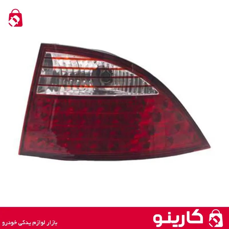 چراغ خطر عقب سمند سورن معمولی روی گلگیر راست مدرن