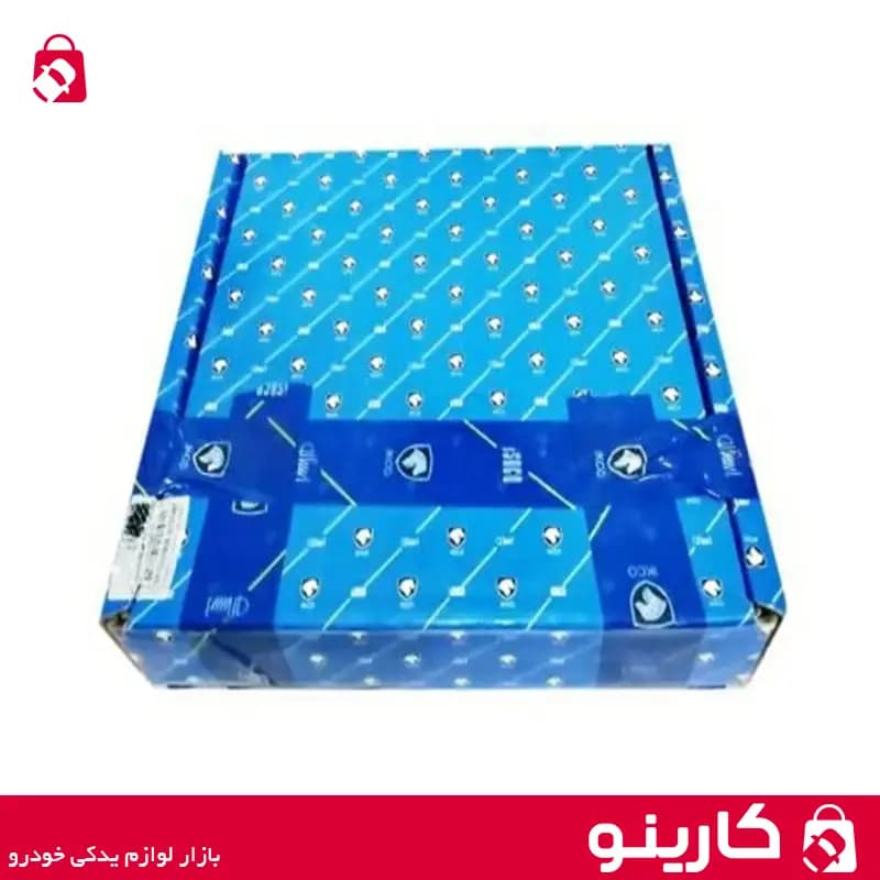دیسک ترمز چرخ جلو 5 پیچ 283*22 ایساکو مندو دنا 0670206499 بسته 2 عددی — تصویر ۳