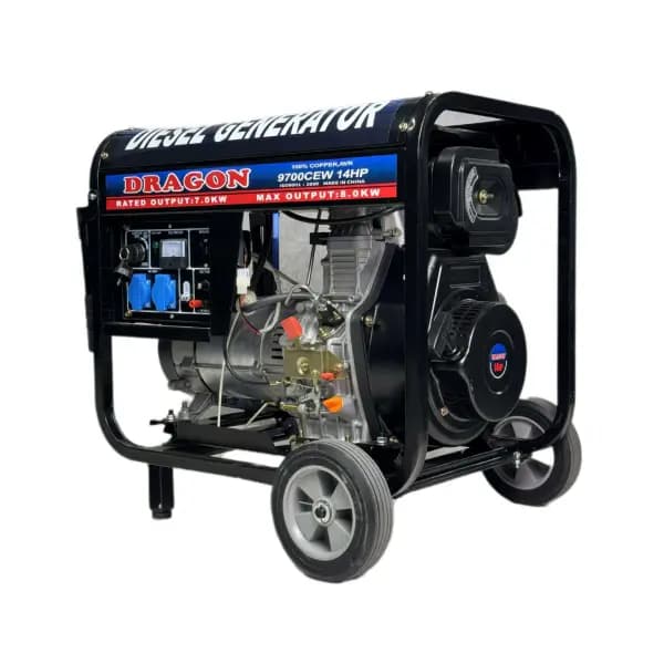 موتور برق دراگون 8 کیلو وات دیزلی مدل9700CEW