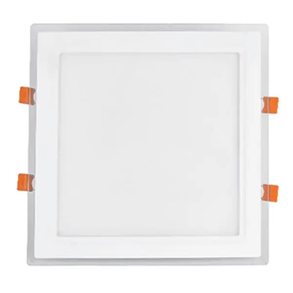 چراغ سقفی توکار مربع 30 وات SMD گلاریس پارس شعاع توس