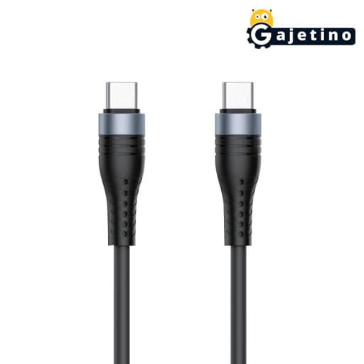 کابل شارژ دو سر تایپ سی کی اف سنیور مدل KF Senior S16 Type-C To Type-C Cable