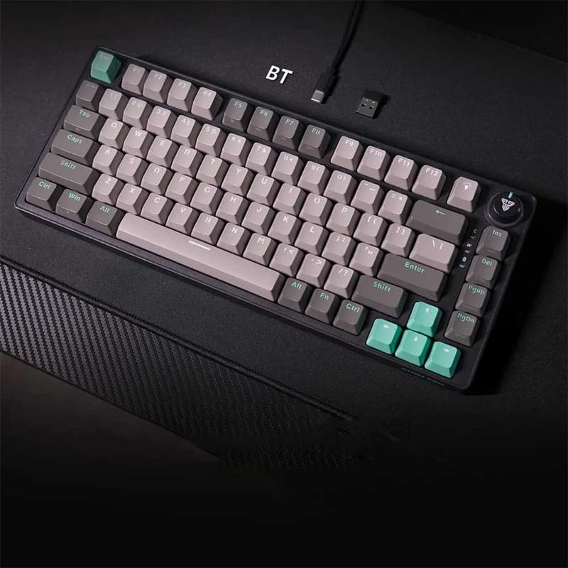 کیبورد مخصوص بازی فنتک مدل ATOM PRO83 MK913REDSWITCH — تصویر ۳