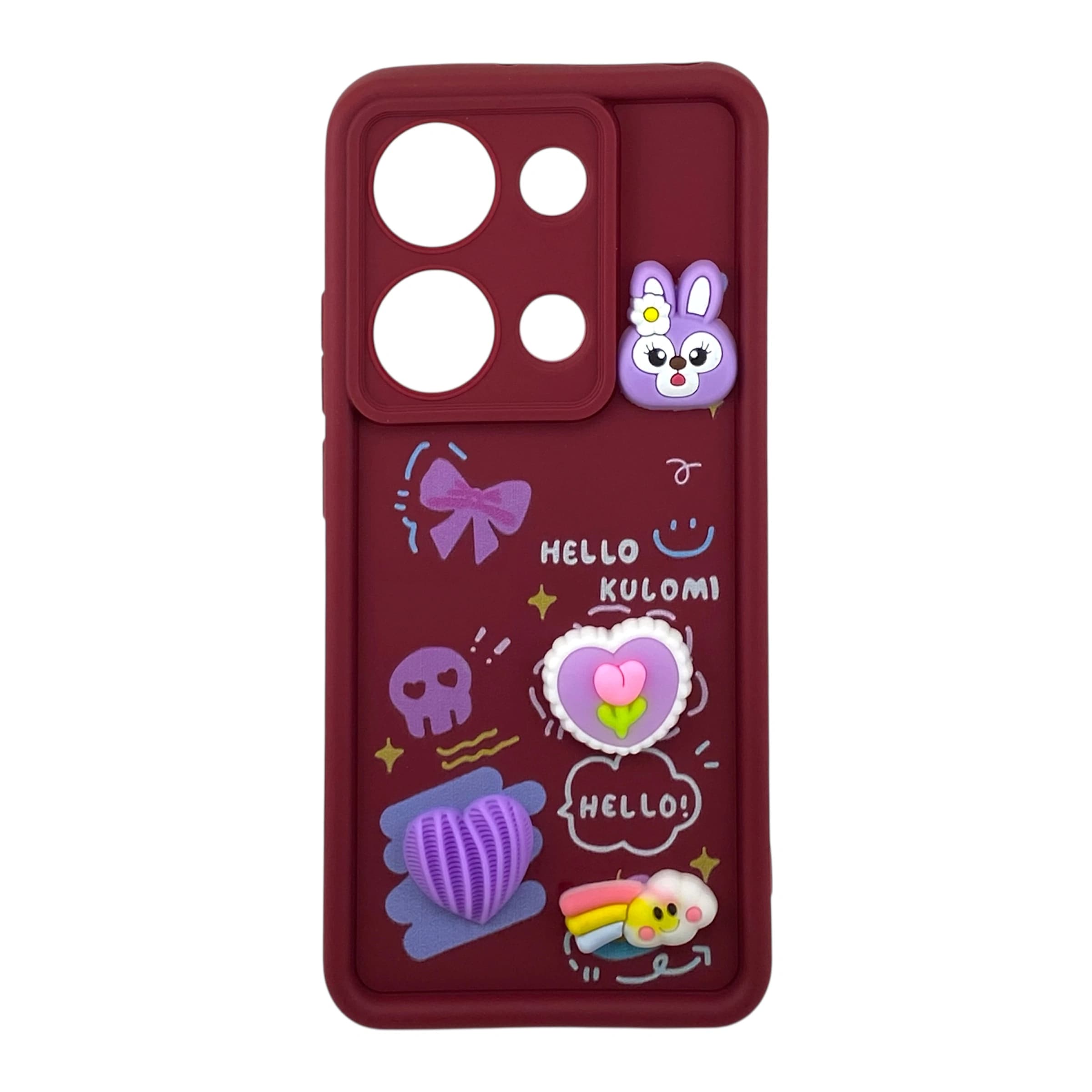 قاب گوشی پوکو M6 Pro کد 2350 طرح قلبی | فانتزی و زیبا