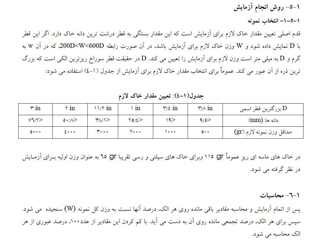 دانلود جزوه آزمایشگاه مکانیک خاک — تصویر ۳